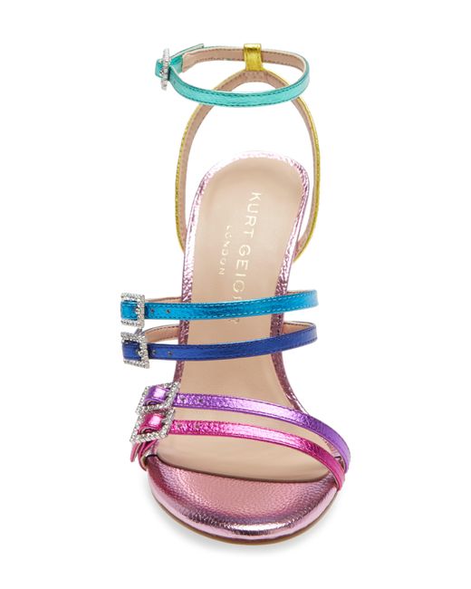 Kurt Geiger Pink Pierra Strappy Sandal