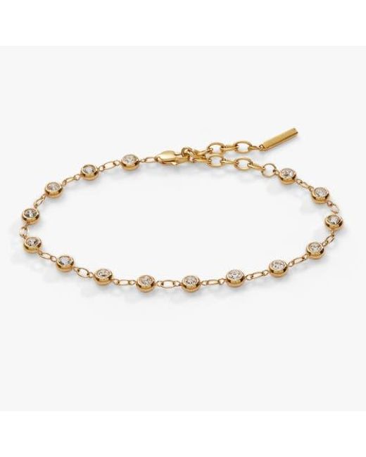 ALEX AND ANI Metallic Crystal Pebble Bracelet