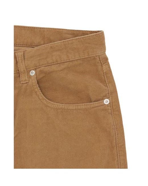 Fortela Brown 965 John 5-Pocket Corduroy Trousers for men