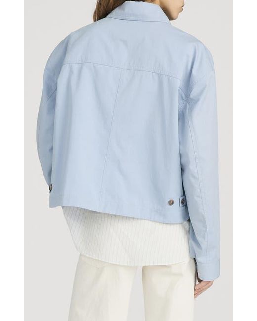 FRAME Blue The Utility Jacket