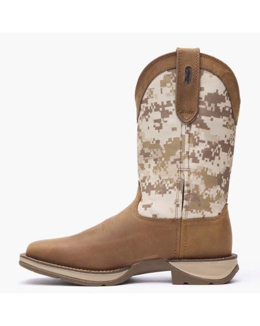Durango Brown Desert Camo Pullon Western Boot for men