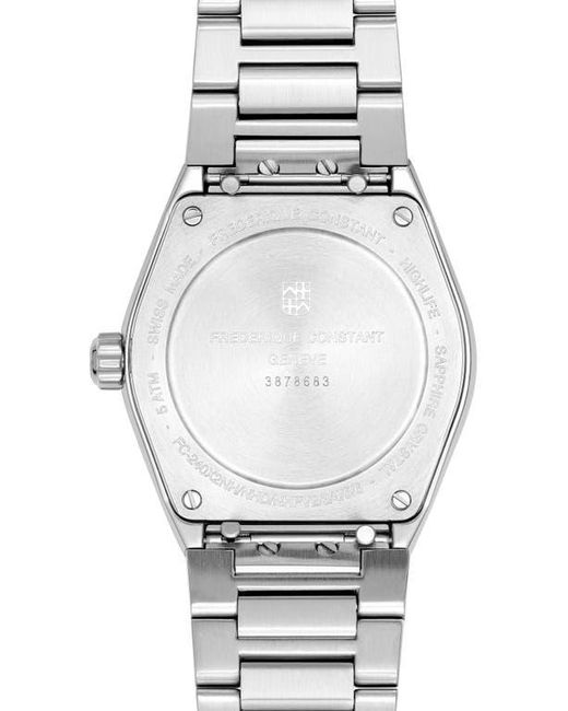 Frederique Constant Metallic Highlife Diamond Quartz Bracelet Watch, 31Mm for men