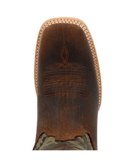 Durango Brown Digi Camo Western Boot for men