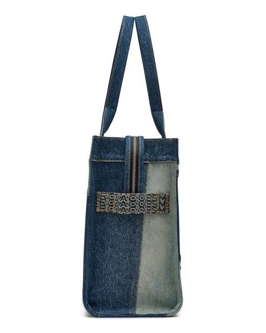Marc Jacobs Blue The Large Denim Tote Bag