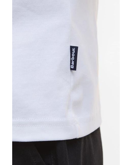 Barbour White Corpatch Polo for men