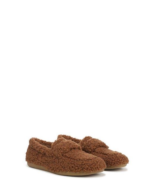 Vionic Brown Snuggle Faux Shearling Slipper