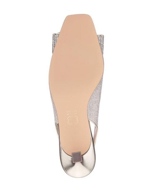 Nina White Jolanda Slingback Pump