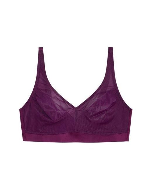 Wacoal Purple Elevated Allure Wireless Bra