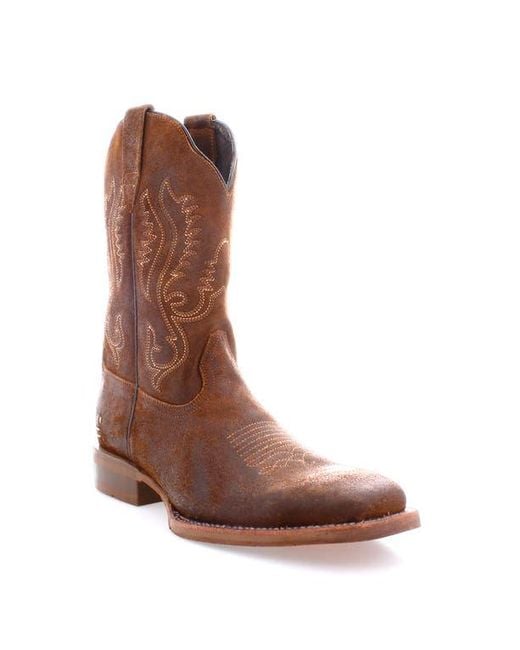 Roan Brown Saber Boot for men