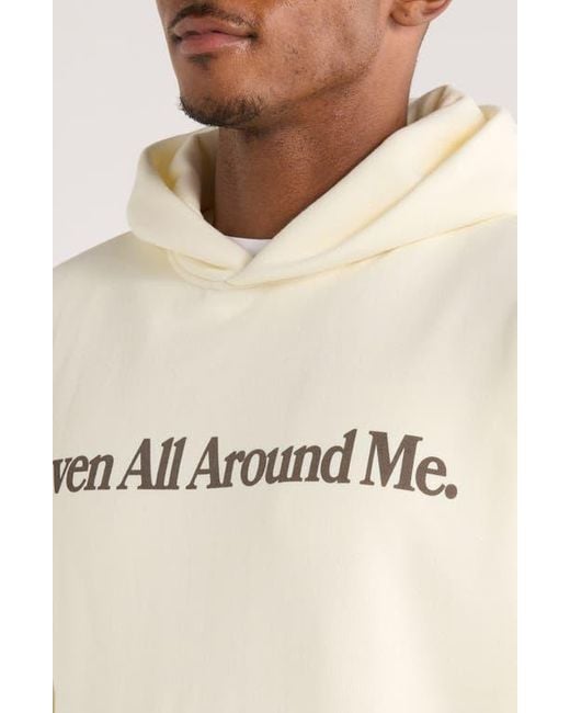 PacSun White Heaven Cotton Hoodie for men