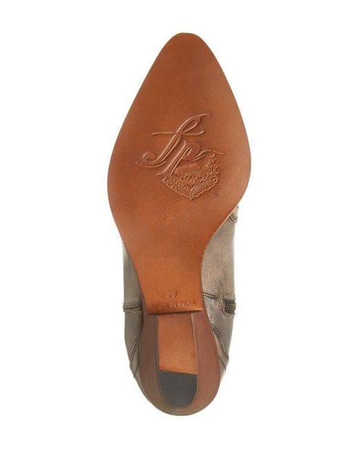 Free People Brown New Frontier Western Bootie