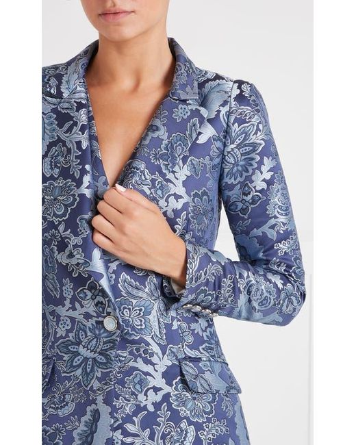 Temperley London Blue Francis Blazer