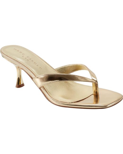 Marc Fisher White Amelea Flip Flop