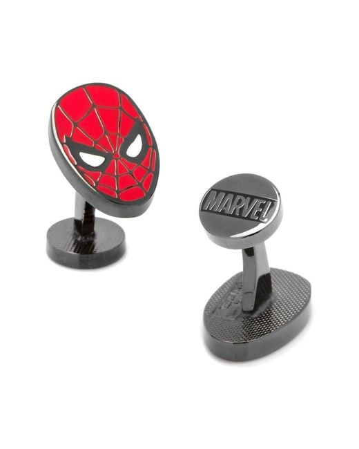 Cufflinks Inc. Red 'Spider- Cuff Links for men