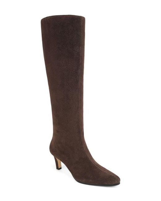 Veronica Beard Brown Aisla Knee High Boot