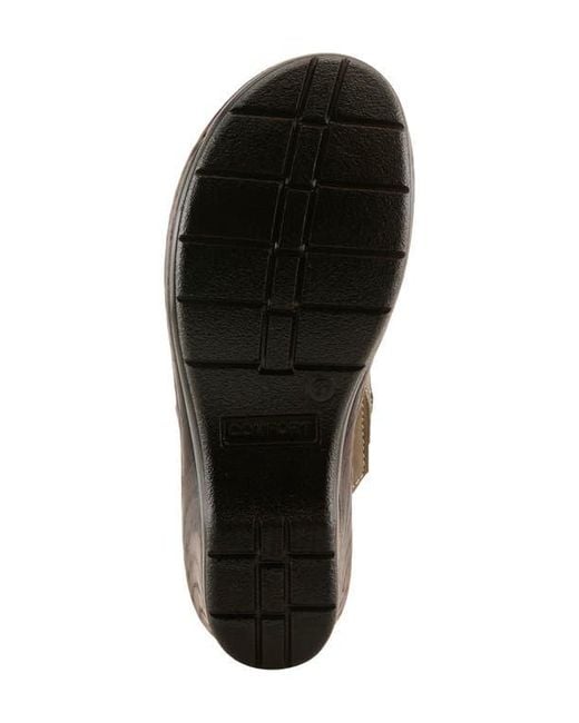 Spring Step Brown Nivara Slide Sandal