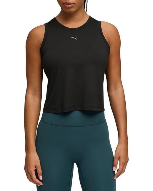 PUMA Black Cloudspun Tank