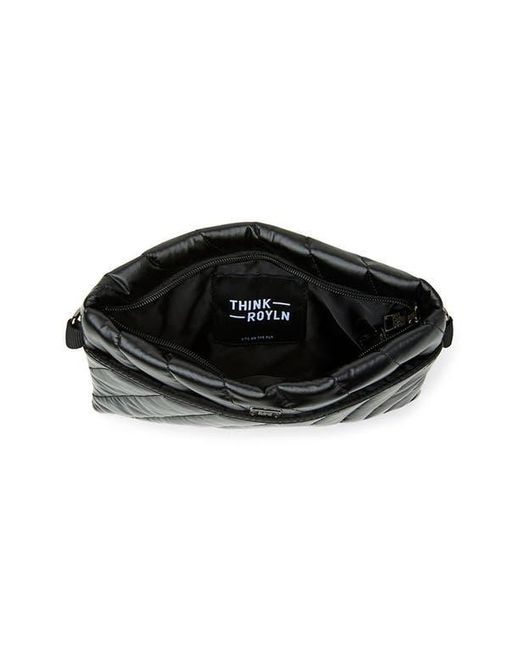 Think Royln Black Diagonal Bum Bag 2.0