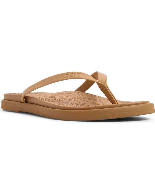 Roxy Brown Calabasas Flip Flop
