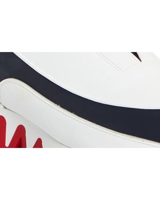 Christian Louboutin White Sharkyloub Spikes Slip-On Sneaker for men