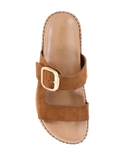 Seychelles Brown Getaway Slide Sandal