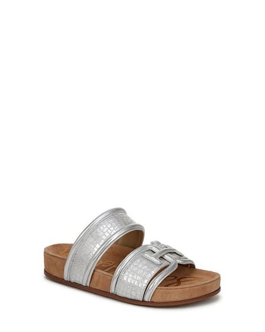 Sam Edelman Multicolor Rowan Platform Slide Sandal