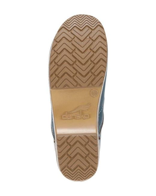 Dansko Blue Professional Clog