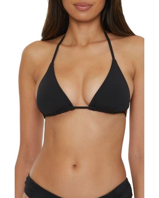 Becca Black Color Code Triangle Bikini Top