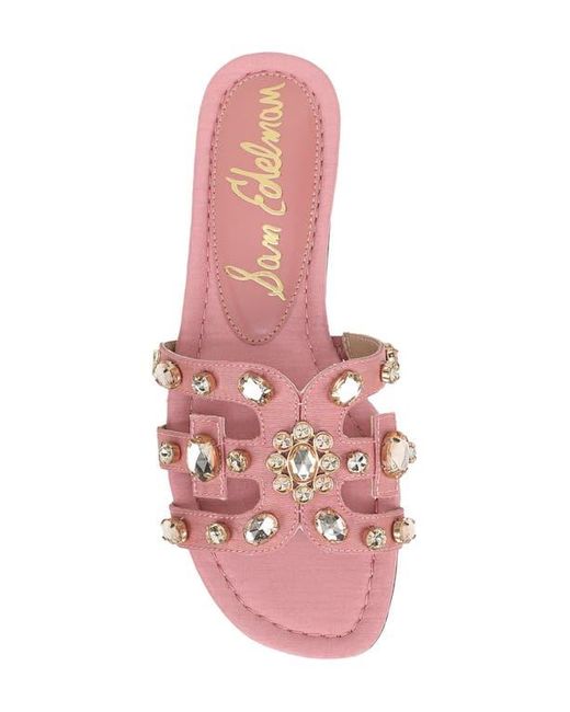 Sam Edelman Pink Bay Ray Slide Sandal