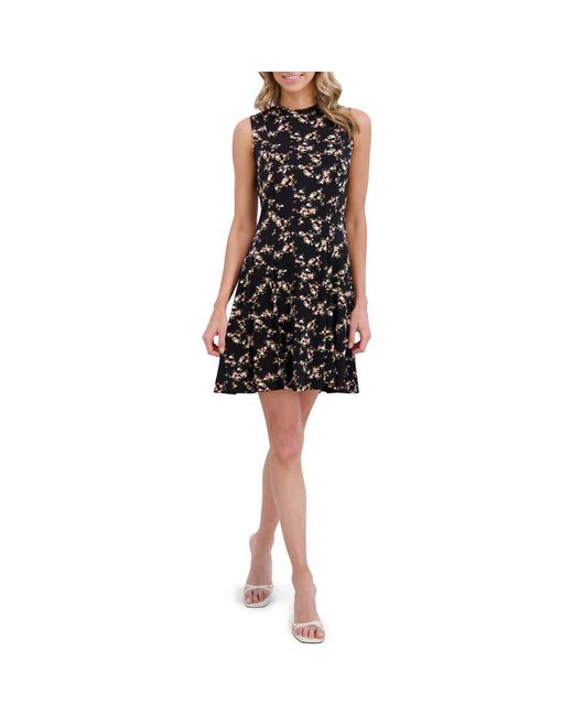 Ted Baker Women's Black Floral Sleeveless Jersey Dress -  www.rajagirimanappuram.com