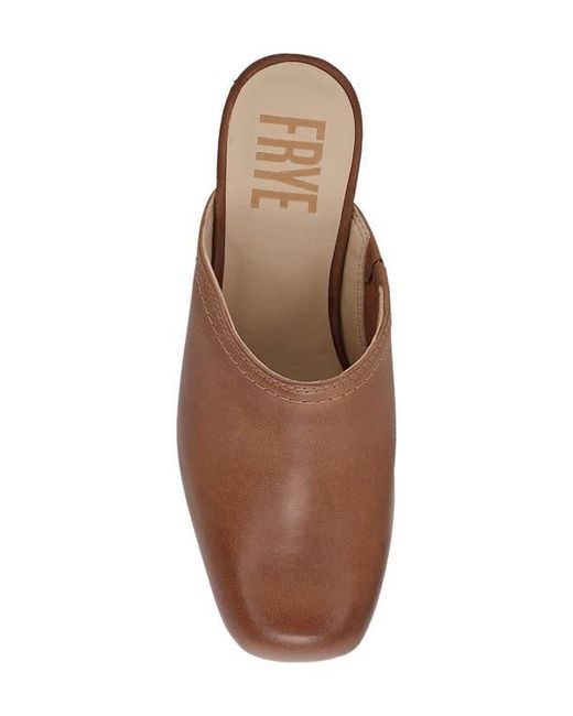 Frye Brown Campus Leather Clog