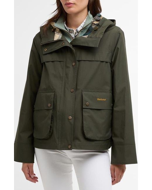 Barbour Green Baythorpe Waterproof Jacket