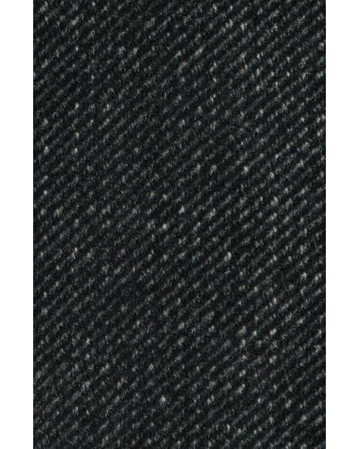 Nordstrom Black Wool Blend Zip Front Jacket for men