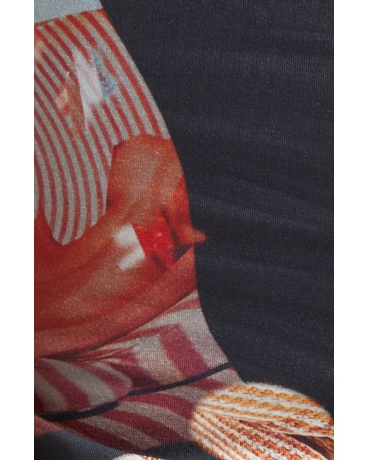Elliss Multicolor Spiral Stripe Print Camisole