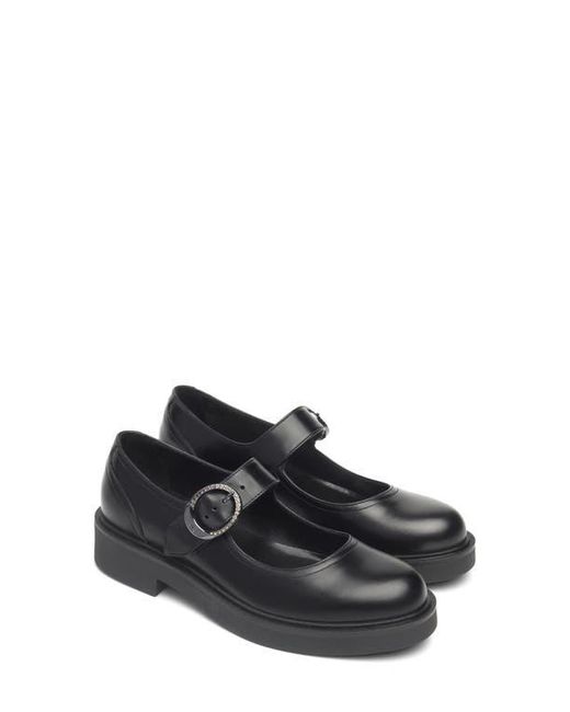 Nero Giardini Black Mary Jane Flat