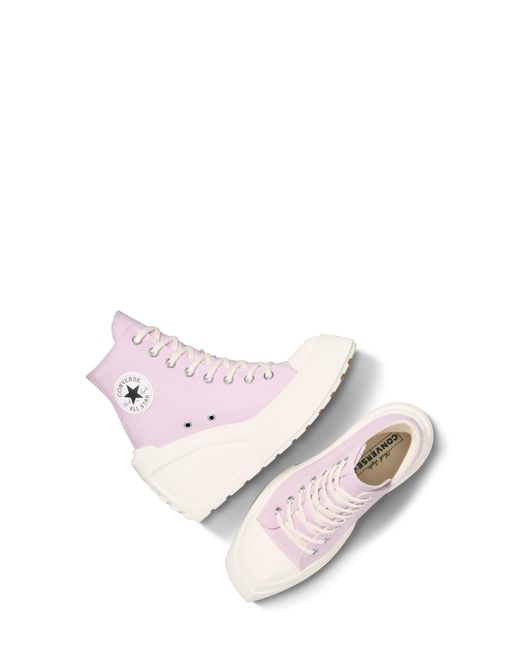 Converse Pink Chuck 70 De Luxe High Top Wedge Sneaker