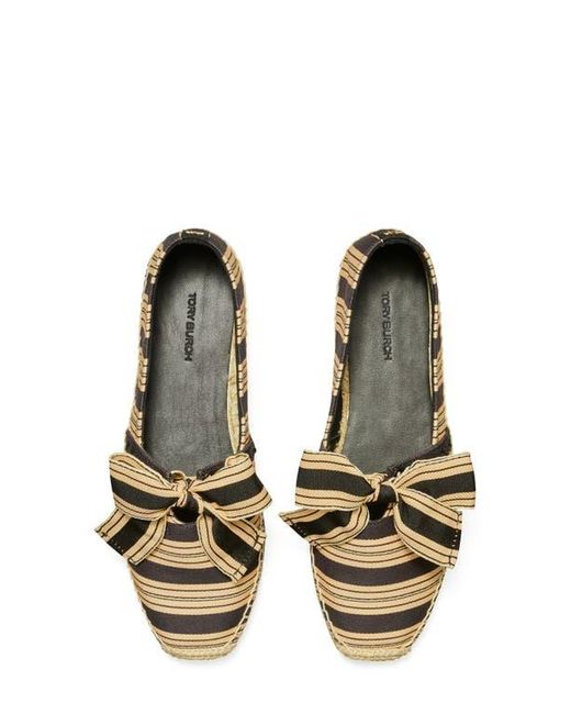 Tory Burch Bow Espadrille Flat Lyst
