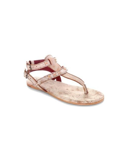 Bed Stu Pink Moon Toe-Post Sandal