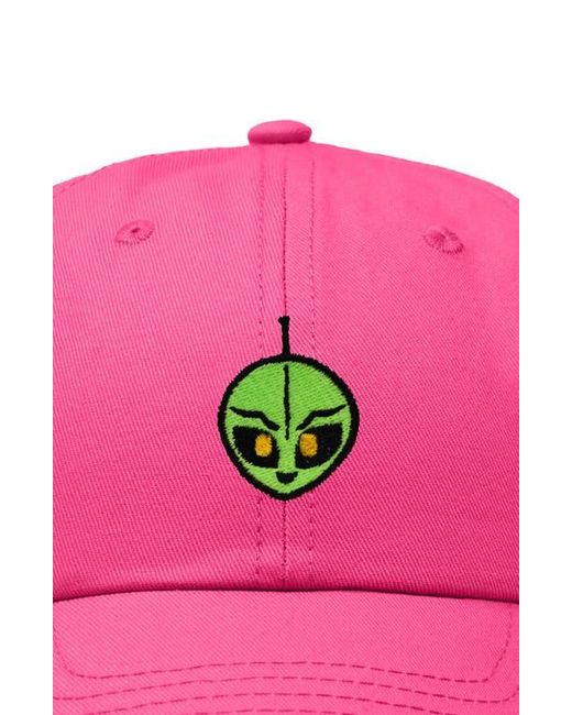 Alix Pink Duder Alien Dad Cap for men