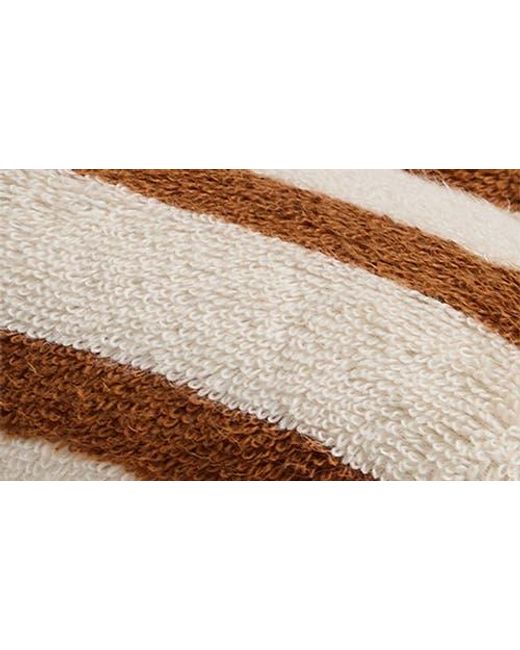 Parachute Brown Stripe Scuff Slipper