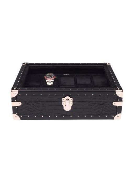 Rapport Black Brompton Optic Ten Watch Box for men