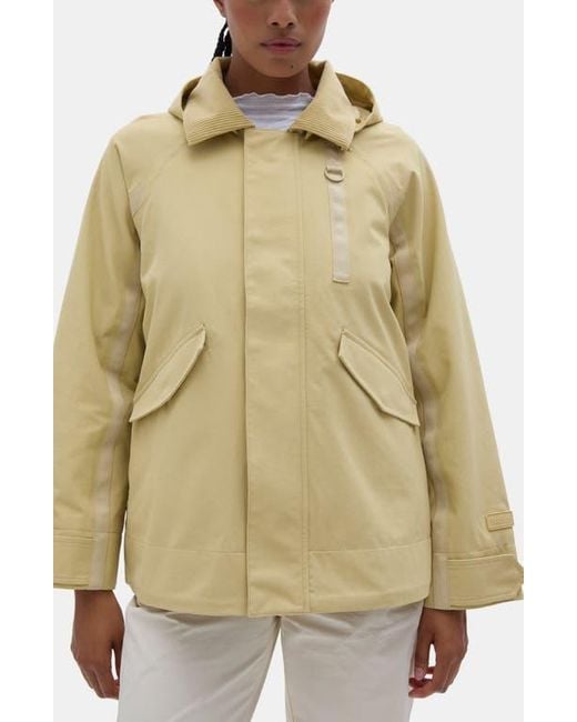 Halfdays Natural Hooded Rain Jacket