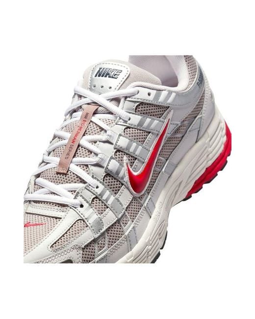 Nike White P-6000 Sneaker for men
