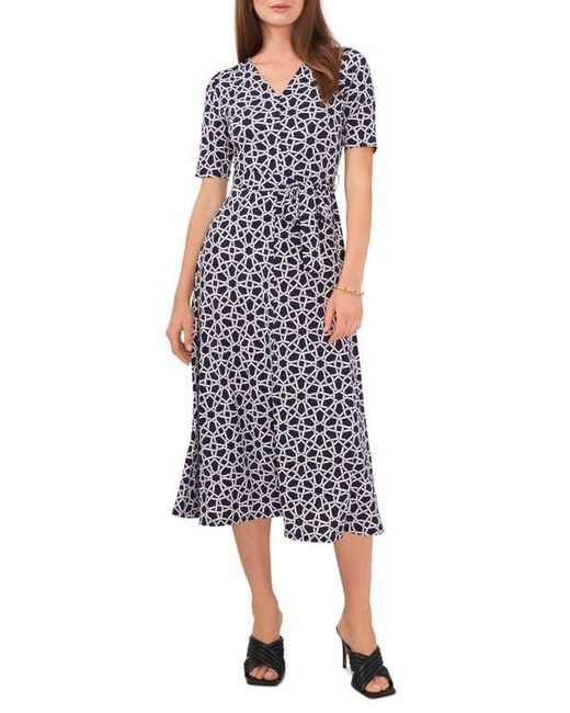 Chaus Women's Geo Knit Midi Dress