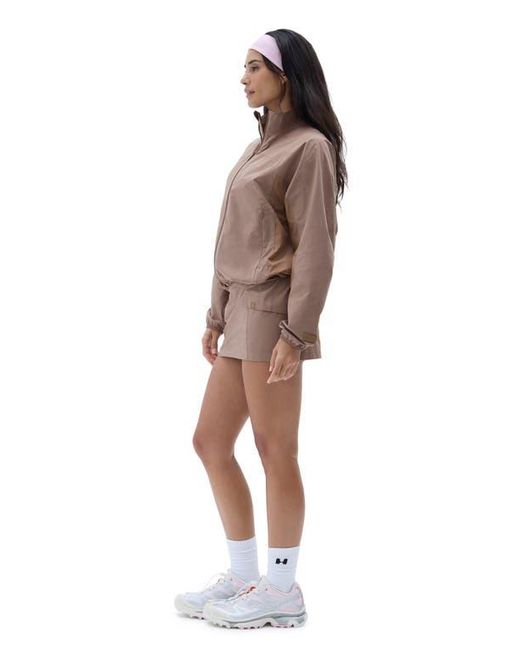 Halfdays Brown Gwen Packable Jacket