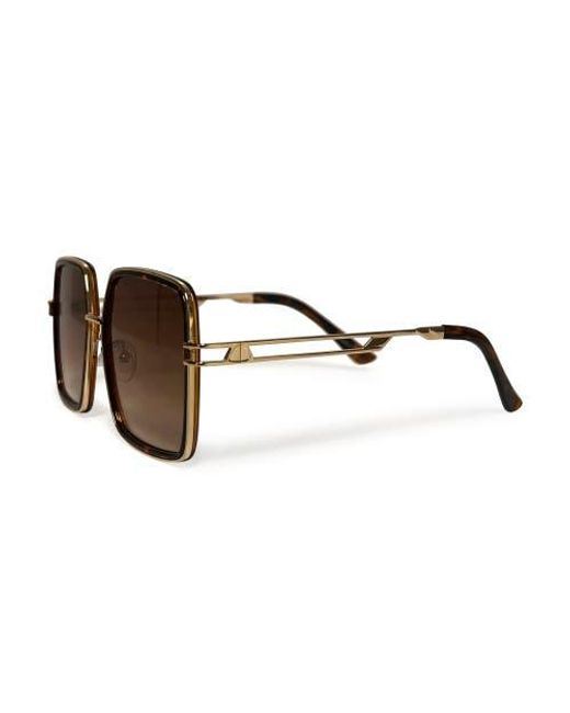 Youzey Brown The Simone Sunglasses