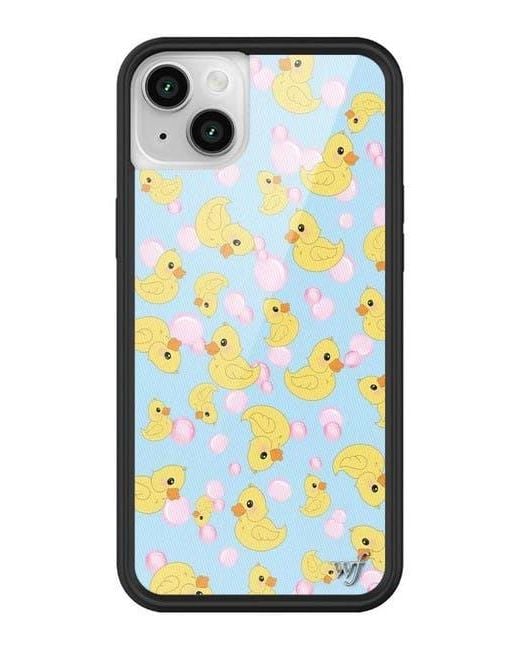 Wildflower Cases Blue What The Duck Iphone Case