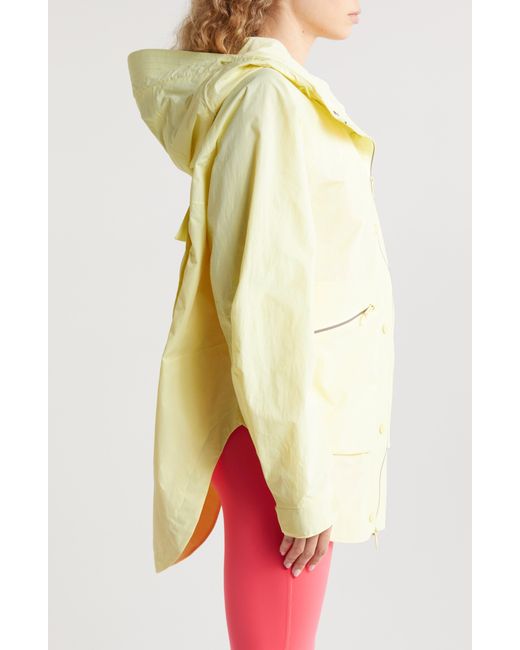 Fp Movement Multicolor Packable Waterproof Rain Jacket