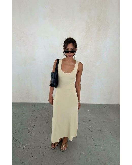 weworewhat scoop tank midi dress WeWoreWhat Scoop Tank Midi Dress