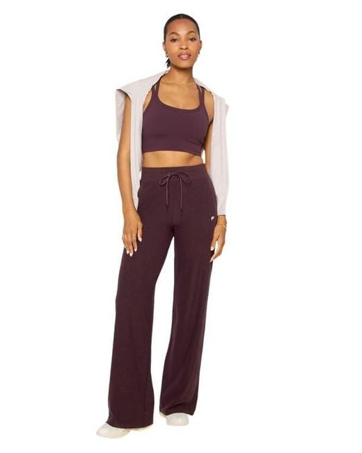Fabletics Red Cloud Jersey Wide Leg Pant